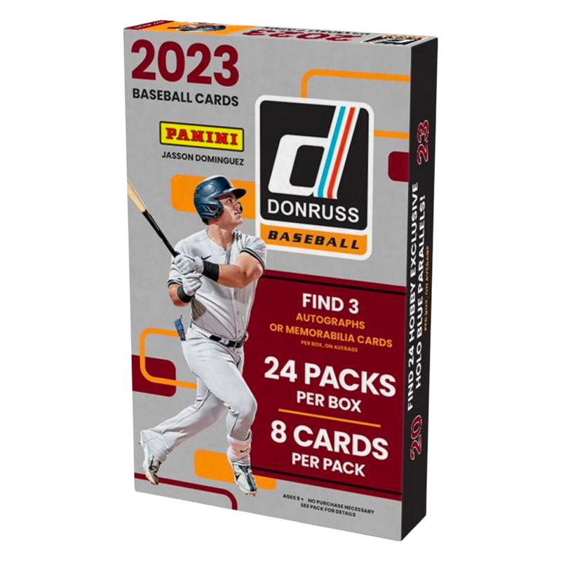 2023 PANINI DONRUSS BASEBALL HOBBY BOX
