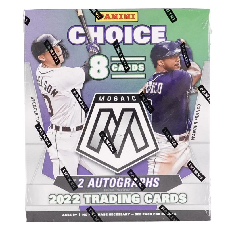 2022 Panini Mosaic Choice Baseball Box
