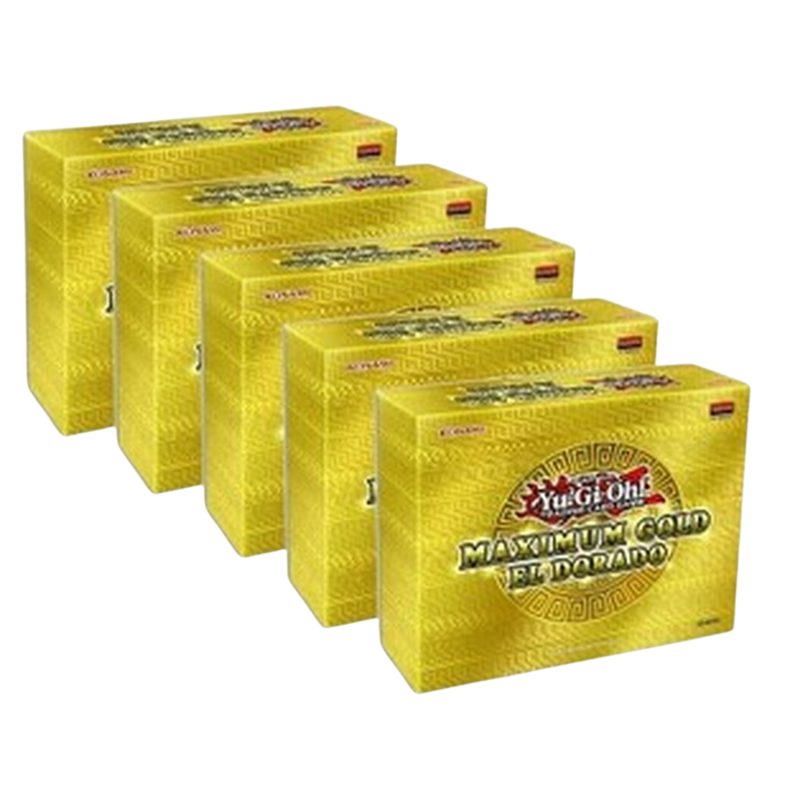 YU-GI-OH!: MAXIMUM GOLD - EL DORADO DISPLAY (5)
